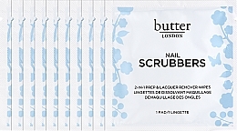 Wischtücher zum Entfernen von Nagellack - Butter London Nail Scrubbers 2-In-1 Prep & Lacquer Remover Wipes — Bild N2