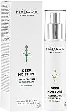 Düfte, Parfümerie und Kosmetik Regenerierende Nachtcreme für das Gesicht - Madara Cosmetics EcoFace
