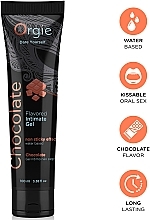 Düfte, Parfümerie und Kosmetik Gleitmittel auf Wasserbasis Schokolade - Orgie Lube Tube Flavored Intimate Gel Chocolate