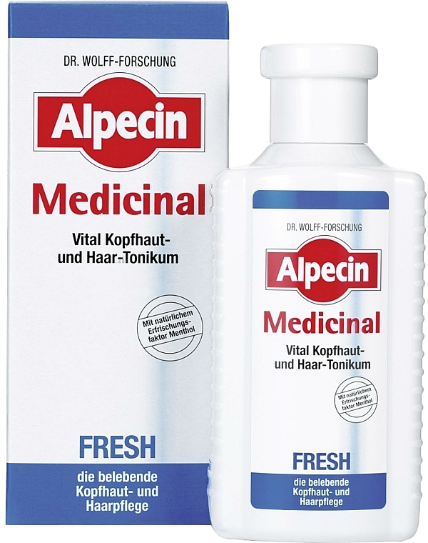 Erfrischendes und belebendes Kopfhaut- und Haartonikum - Alpecin Medical Fresh — Bild N1