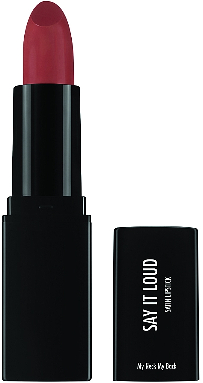 Lippenstift - Sleek MakeUP Say It Loud Satin Lipstick — Bild N1