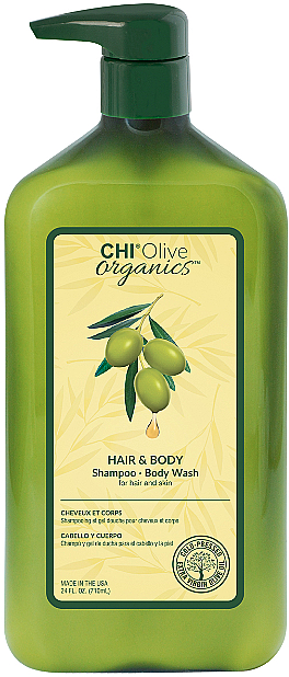 2in1 Shampoo und Duschgel mit Olivenöl - Chi Olive Organics Hair And Body Shampoo Body Wash — Bild N2