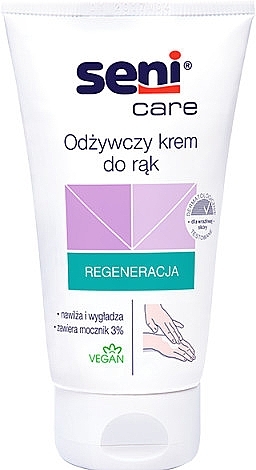 Pflegende Handcreme - Seni Care Regeneration 3% Urea Hand Cream — Bild N1