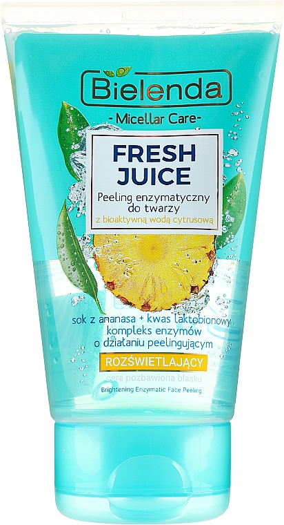 Enzympeeling für das Gesicht mit Zitruswasser und Lactobionsäure - Bielenda Fresh Juice Peel with Ananas — Bild N1