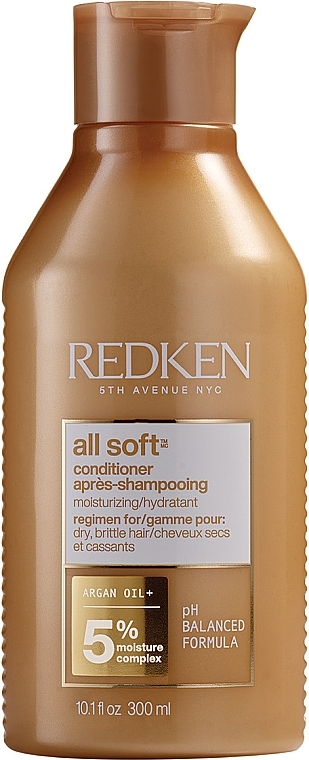 Conditioner für trockenes und spödes Haar - Redken All Soft Conditioner — Bild N1