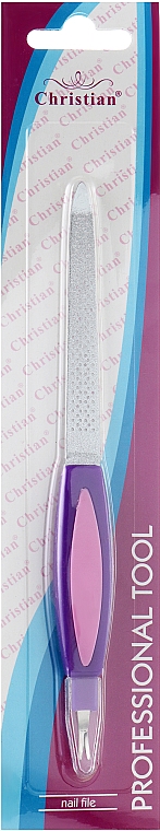 Nagelfeile CNF-411 violett - Christian — Bild N1