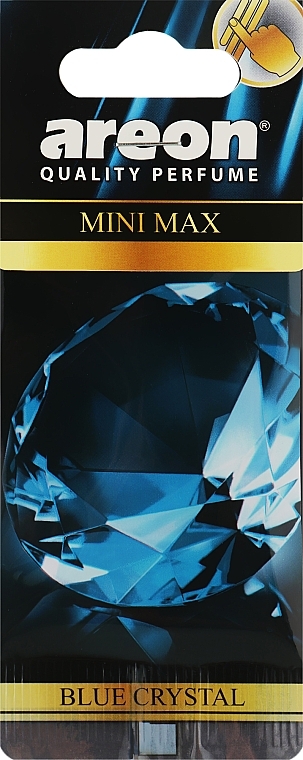 Auto-Lufterfrischer Blauer Kristall - Areon Mini Max Blue Crystal — Bild N1
