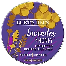 Lippenbalsam - Burt's Bees Lavender & Honey Lip Butter — Bild N1