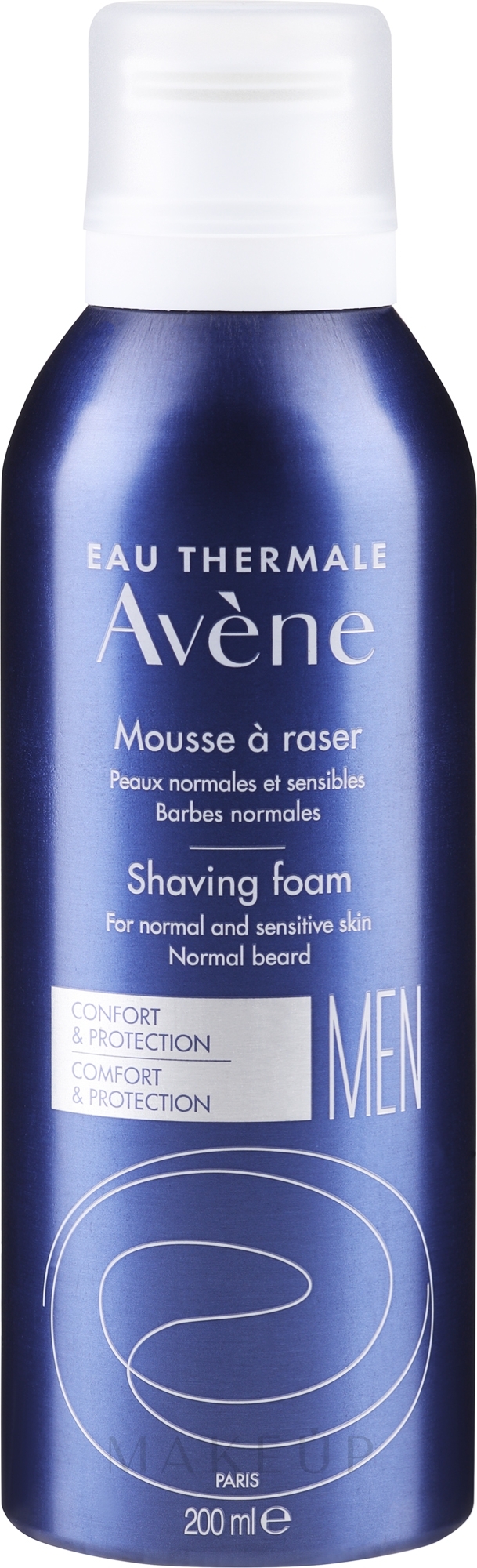 Beruhigender Rasierschaum für empfindliche Haut - Avene Homme Shaving Foam — Bild 200 ml