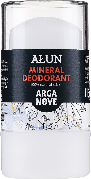 Natürlicher Alaun-Deostick - Arganove Alun Deodorant Stick — Bild N1