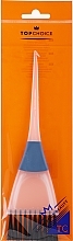 Haarfärbebürste 65002 Größe M weiß mit blau - Top Choice — Bild N1