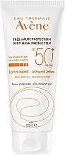 Düfte, Parfümerie und Kosmetik Mineralische Sonnenschutzlotion für den Körper SPF 50+ - Avene Sun Care SPF 50+ Mineral Lotion