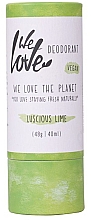 Düfte, Parfümerie und Kosmetik Deostick - We Love The Planet luscious lime Deodorant