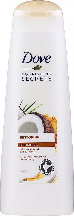 Reparatur-Ritual Shampoo mit Kokosduft und Kurkuma - Dove Restoring Ritual Shampoo — Bild N1