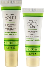 Lippenpflegeset - Mary Kay Satin Lips (Lippenbalsam 8g + Lippenpeeling 8g) — Bild N1