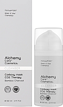 Reinigungsmaske mit Bambuskohleschaum - Alchemy Cleansing Carboxy Mask Co2 Therapy — Bild N2