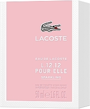 Lacoste Eau De L.12.12 Pour Elle Sparkling - Eau de Toilette — Bild N3