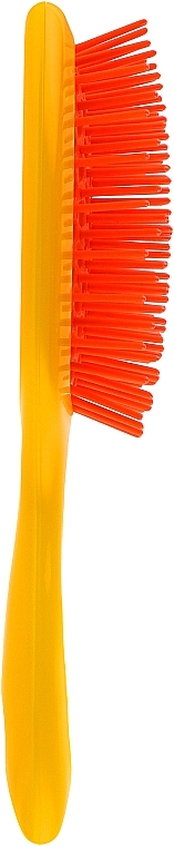 Haarbürste 17.5x7 cm - Janeke Small Superbrush Fluo Yellow Orange — Bild N2