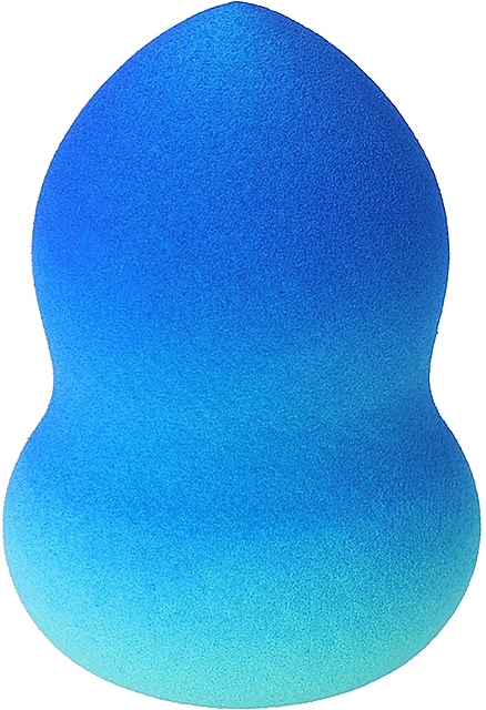Birnenförmiger Make-up-Schwamm blau - Qianlili Beauty Blender — Bild N1