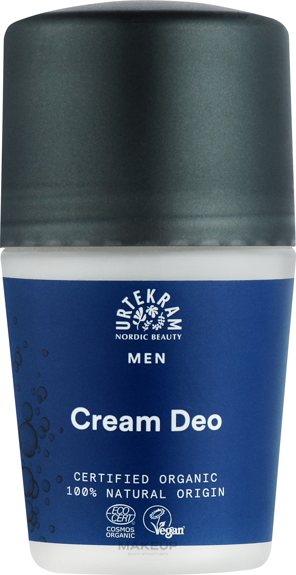 Creme-Deodorant für Männer - Urtekram Men Cream Deo  — Bild 50 ml