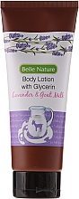 Körperlotion mit Glycerin, Lavendel und Ziegenmilch - Belle Nature Body Lotion With Glycerin Lavender & Goat Milk — Bild N1