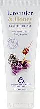 Düfte, Parfümerie und Kosmetik Fußcreme mit Lavendel und Honig - Bulgarian Rose Lavender And Honey Foot Cream