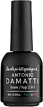 Düfte, Parfümerie und Kosmetik 2in1 Nagelbase - Antonio Damatti Base&Top 2&1