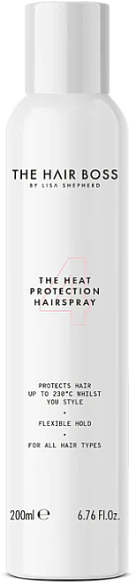 Haarspray mit Wärmeschutz - The Hair Boss The Heat Protection Hairspray — Bild N1