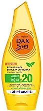 Düfte, Parfümerie und Kosmetik Entspannende Bräunungslotion mit Matcha-Tee - Dax Sun Relaxing Sun Lotion Match Tea SPF20