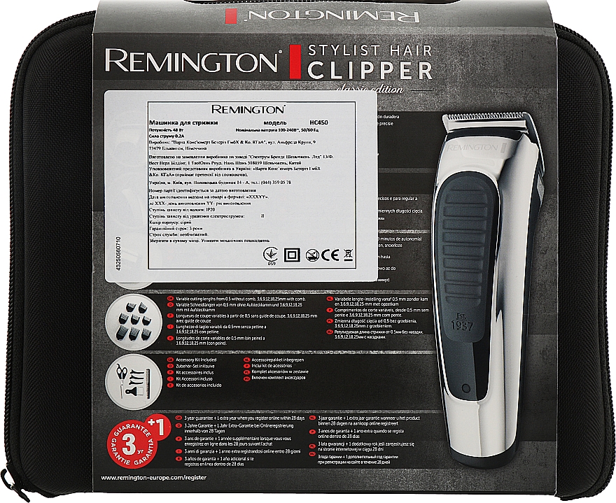 Haarschneider - Remington HC450 Classic Edition — Bild N4