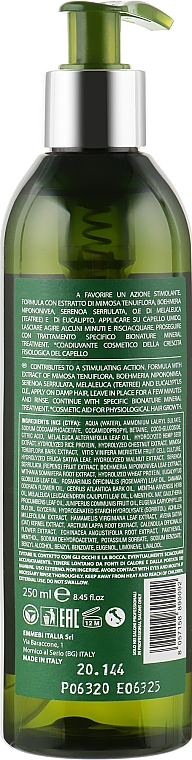 Shampoo Wachstumsfaktor mit Teebaumöl - Emmebi Italia BioNatural Mineral Treatment Growth Factor Shampoo — Bild N4