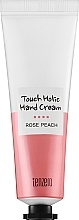 Handcreme mit Rose und Pfirsich - Tenzero Touch Holic Hand Cream Rose Peach — Bild N1