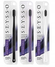 Düfte, Parfümerie und Kosmetik Zahnbürste violett - Seysso Carbon Antibacterial Toothbrush
