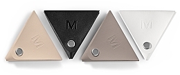 Kleine Geldbörse Triangle beige - MAKEUP Triangle Coin-Purse Pu Leather Beige — Bild N3