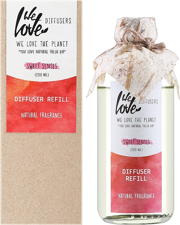 Nachfüller für Raumerfrischer Süße für die Sinne - We Love The Planet Sweet Senses Diffuser — Bild N2