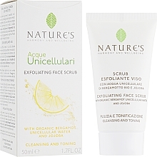 Exfolierendes Gesichtspeeling - Nature's Acque Unicellulari Exfoliating Face Scrub — Bild N2