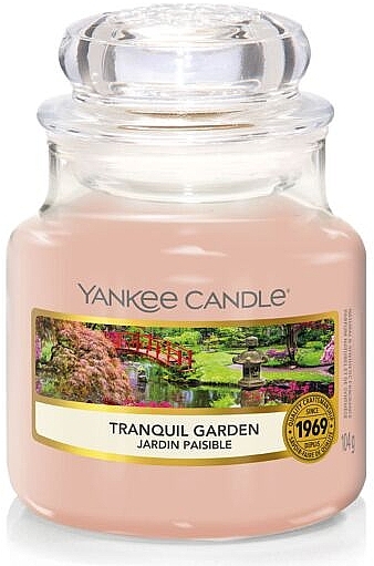 Duftkerze im Glas - Yankee Candle Tranquil Garden Candle — Bild N2