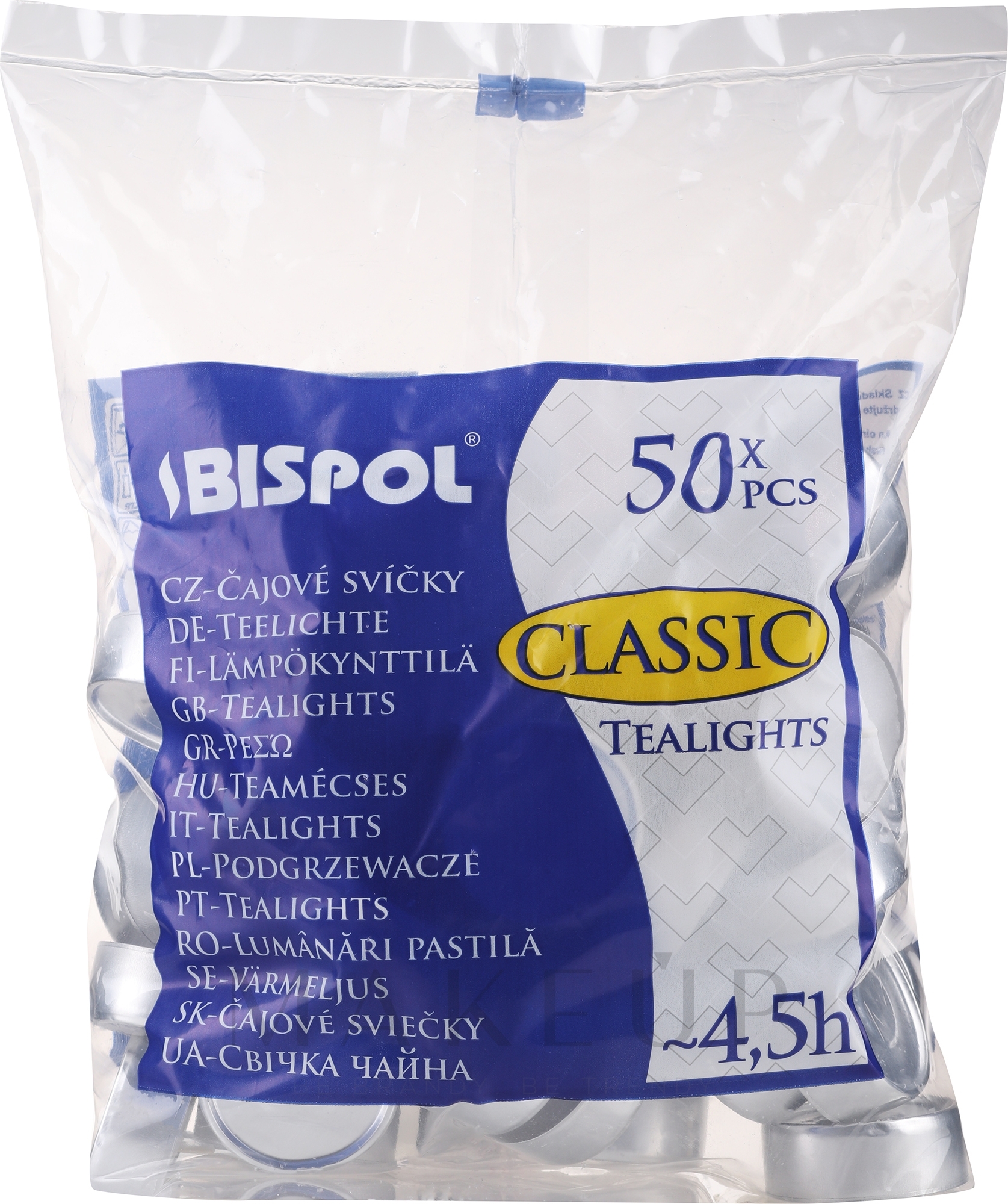 Teekerzen - Bispol Classic Tealights — Bild 50 St.