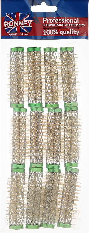 Drahtwickler 15/63 mm grün - Ronney Wire Curlers — Bild N1