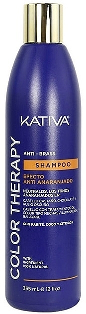 Shampoo - Kativa Color Therapy Anti-Brass Shampoo — Bild N1