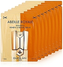 Gesichtspflegeset - Guerlain Abeille Royale Programme Anti Age (Gesichtscreme 50ml + Gesichtslotion 15ml + Serum 15ml + Öl-Serum für das Gesicht 0,6mlx8 + Kosmetiktasche) — Bild N4