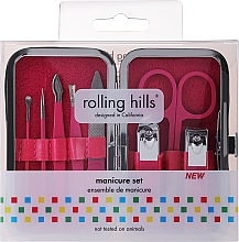 Düfte, Parfümerie und Kosmetik Maniküre-Set 8-tlg. rosa - Rolling Hills Manicure Set