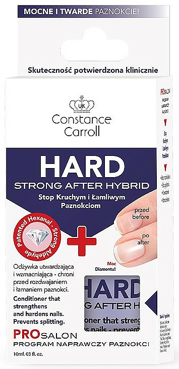 Stärkender Nagel Conditioner - Constance Carroll Nail Care Hard Strong After Hybrid — Bild N1
