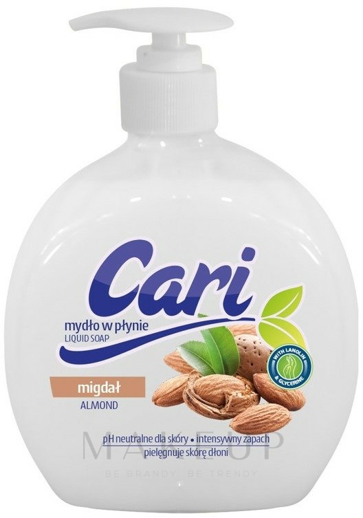 Flüssige Handseife Mandeln - Cari Almond Liquid Soap — Foto 500 ml