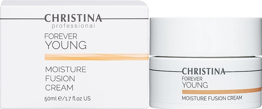 Intensiv feuchtigkeitsspendende und straffende Gesichtscreme mit Hyaluronsäure - Christina Forever Young Moisture Fusion Cream — Bild N2