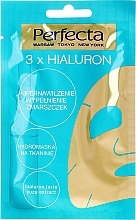 Düfte, Parfümerie und Kosmetik Feuchtigkeitsspendende Gesichtsmaske mit Yuzu-Extrakt - Perfecta 3x Hialuron Face Mask
