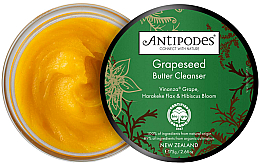 Düfte, Parfümerie und Kosmetik Gesichtsreinigungsöl aus Traubenkernen - Antipodes Grapeseed Butter Cleanser