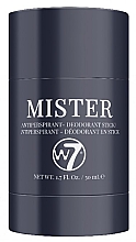Düfte, Parfümerie und Kosmetik Deostick Antitranspirant - W7 Mister Antiperspirant Deodorant Stick
