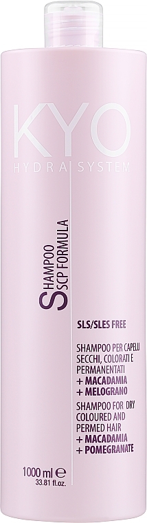 Shampoo für trockenes, coloriertes und dauergewelltes Haar - Kyo Hydra System Shampoo For Dry Coloured And Permed Hair — Bild N3