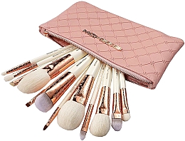 Make-up Pinselset 12-tlg. - Eigshow Luxe Series Classic Makeup Brush Kit Rose Gold — Bild N1